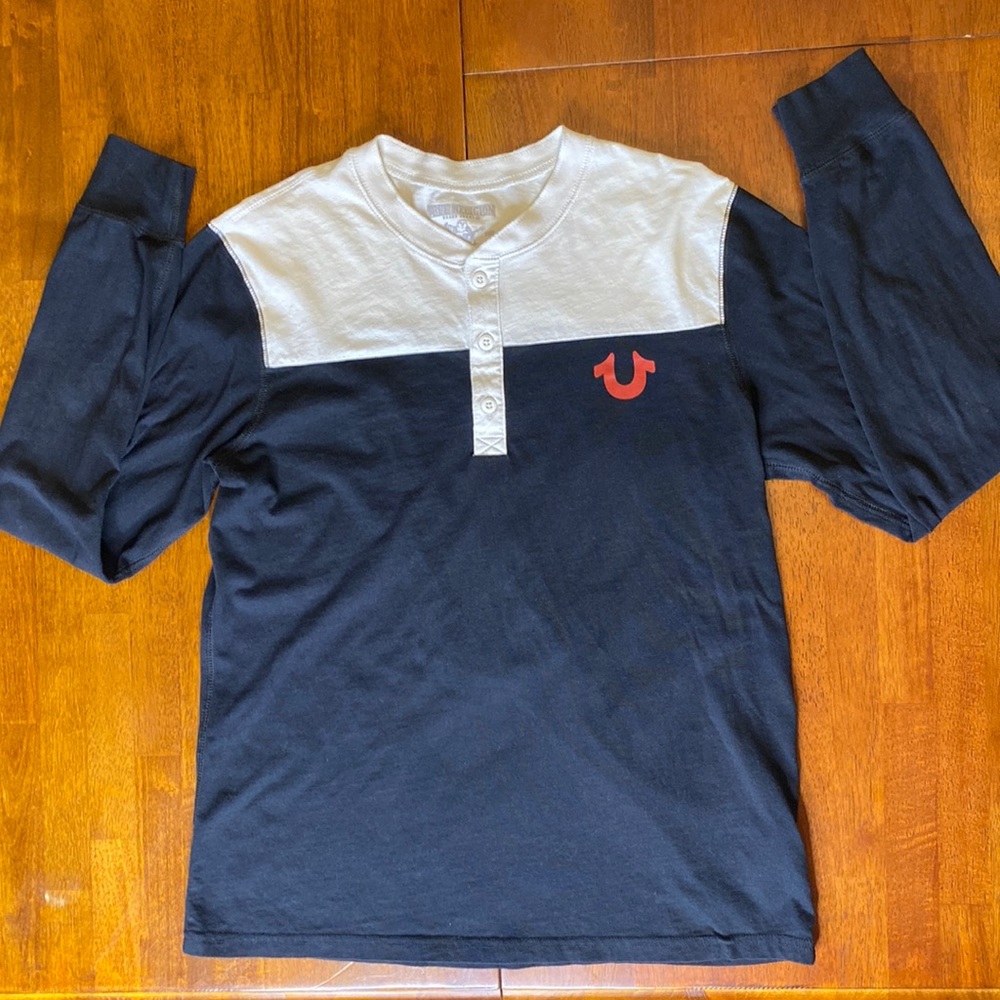 True Religion Logo Long Sleeve Shirt
